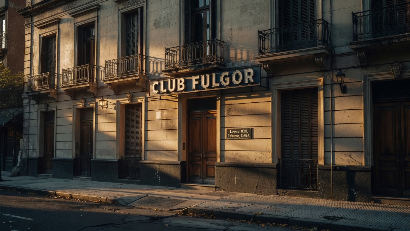 Club Fulgor de noche